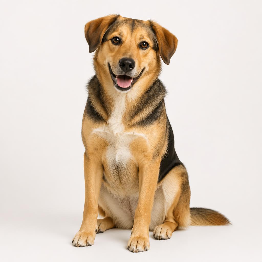 Mixed-breed dog example